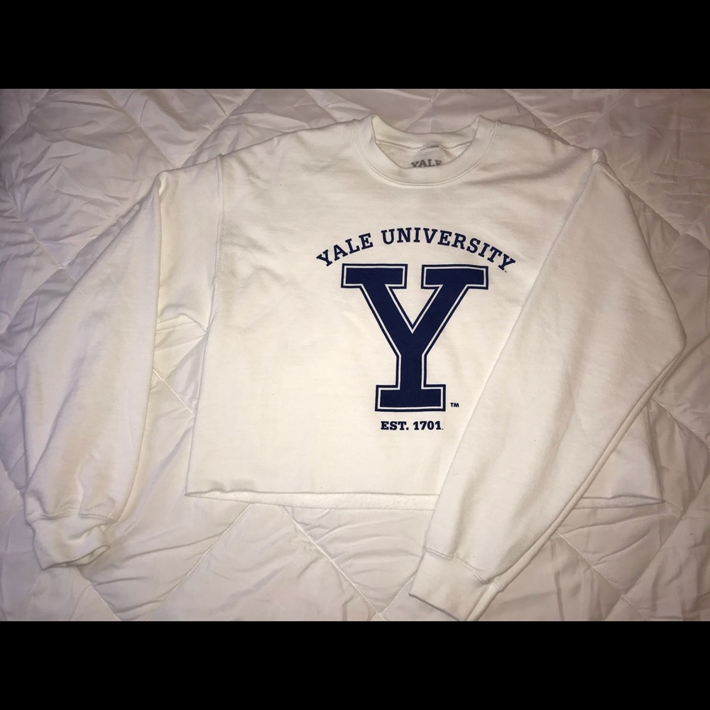 Yale Cropped Sweater